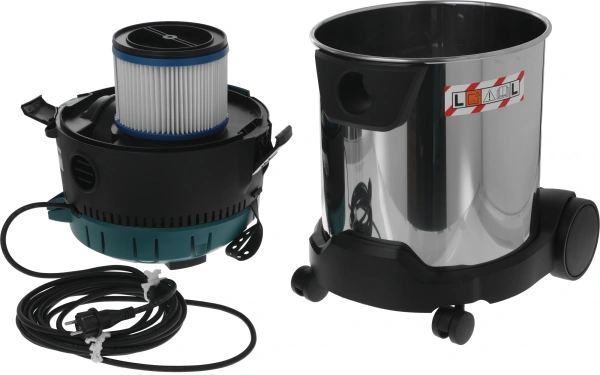 Строительный пылесос Makita VC3011L (уборка: сухая/влажная) зеленый