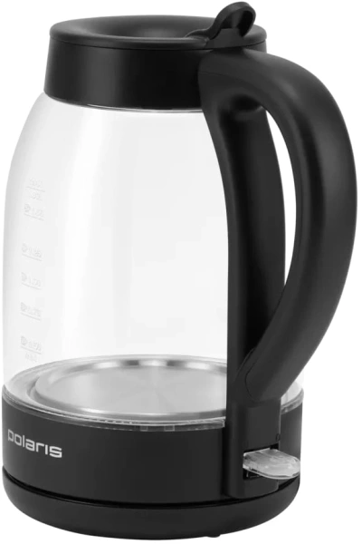 Чайник электрический Polaris PWK 1797CGL 1.8л. 2200Вт черный корпус: стекло