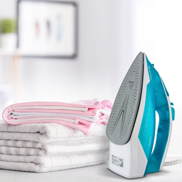 Утюг Vitek VT-8307 B 2400Вт синий