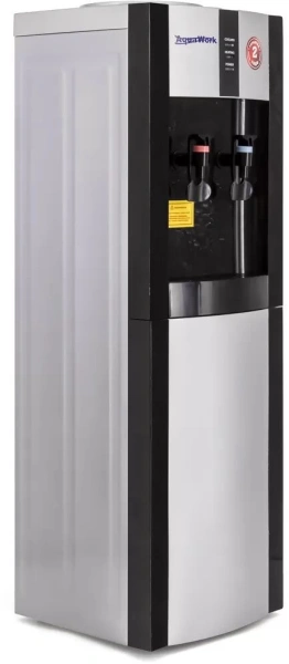 Кулер Aqua Work 16-LR напольный компрессорный серебристый/черный