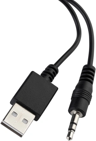 Колонки Оклик OK-175 2.0 черный 16Вт портативные