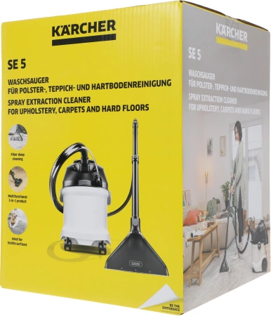 Пылесос моющий Karcher SE 5 1400Вт белый