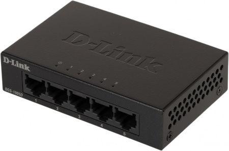 Коммутатор D-Link DGS-1005D/J2A 5G неуправляемый
