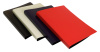 Папка метал.зажим Бюрократ DeLuxe DL07CRED A4 пластик 0.7мм кор.27мм красный