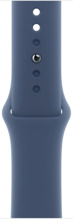 Смарт-часы Apple Watch SE 2024 A2722 40мм OLED корп.серебристый Sport Band рем.синий разм.брасл.:130-180мм (MXEC3LL/A)