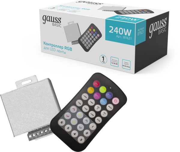 Контроллер Gauss Basic для лен.светод. (BT621)