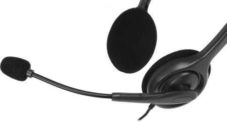 Наушники с микрофоном Logitech H111 серый 2.35м накладные (981-000588)