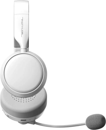 Наушники с микрофоном A4Tech BH230 белый мониторные BT (BH230 WHITE)