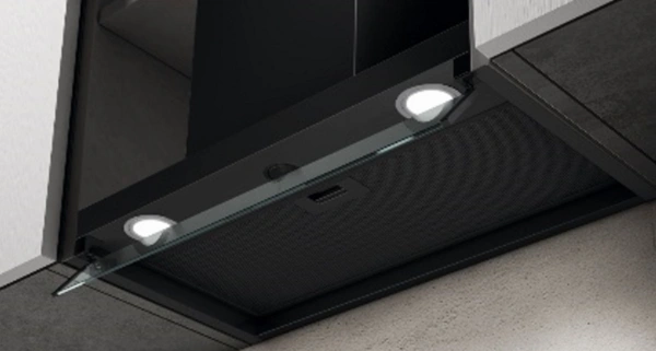 Вытяжка встраиваемая Elica Boxin LX/BL MAT/A/90 черный управление: поворотные переключатели (1 мотор)