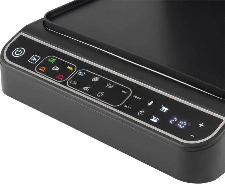 Электрогриль Hyundai HYG-7000 2000Вт серебристый/черный