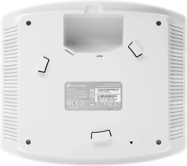 Точка доступа TP-Link EAP223 AC1350 10/100/1000BASE-TX белый