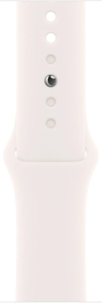 Смарт-часы Apple Watch Series 10 A2997 42мм OLED корп.розовое золото Sport Band рем.белый разм.брасл.:150-200мм (MWWJ3LW/A)