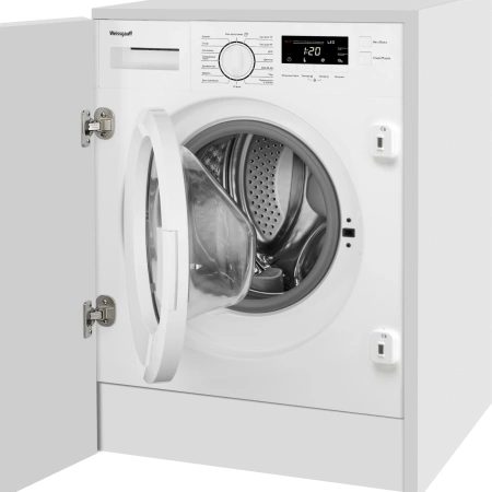 Стиральная машина Weissgauff WMI 6147 Inverter Steam класс:A+++ загрузка до 7кг отжим:1400об/мин белый инвертер