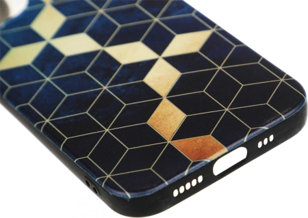 Чехол (клип-кейс) Gresso для iPhone 13 Meridian синий (GR17AAAE8890)