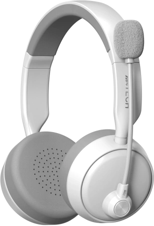 Наушники с микрофоном A4Tech BH230 белый мониторные BT (BH230 WHITE)