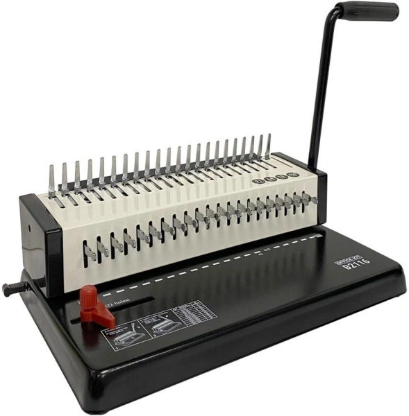Переплетчик Office Kit B2116 A4/перф.13л.сшив/макс.450л./пластик.пруж. (4.5-45мм)