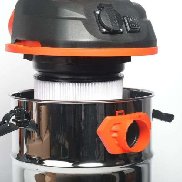 Строительный пылесос Patriot VC 330 1600Вт оранжевый