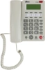 Телефон проводной Ritmix RT-550 белый/серый