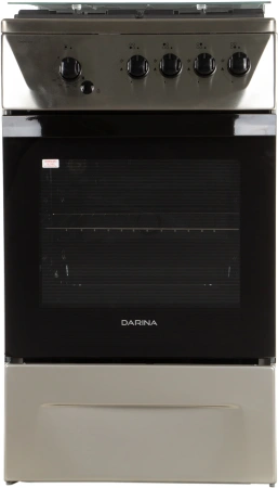 Плита Газовая Darina 1D1 GM 241 014 Х нержавеющая сталь реш.чугун