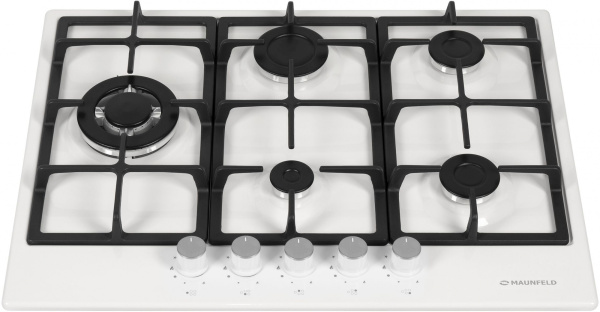 Газовая варочная поверхность Maunfeld EGHE.75.33CW\G белый