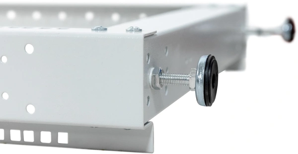 Стойка двухрамная NTSS (NTSS-2POR24U/600-1000) 24U 550ммx1000мм 600кг серый