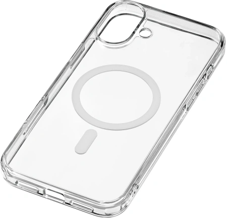 Чехол (клип-кейс) uBear для Apple iPhone 16 Plus Real with MagSafe прозрачный (CS397TT67RL-I24M)