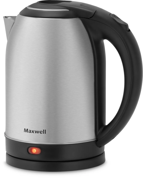 Чайник электрический Maxwell MW-1077 1.8л. 2200Вт сталь корпус: металл/пластик