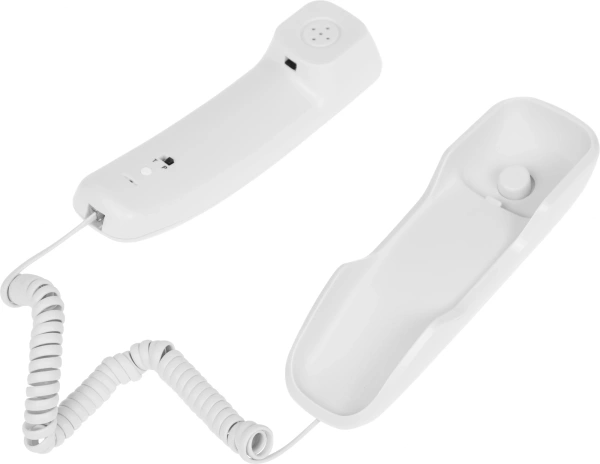 Телефон проводной Ritmix RT-010 белый