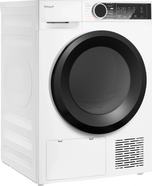 Сушильная машина Weissgauff WD 5948 Heat Pump кл.энер.:A++ макс.загр.:8кг белый (434368)