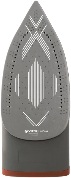 Утюг Vitek VT-8348 2400Вт серый/красный