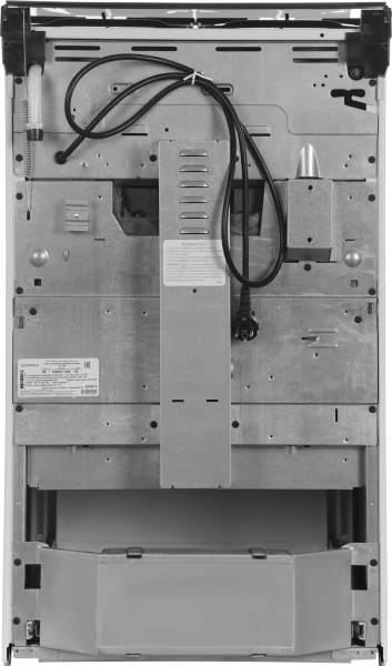 Плита Газовая Darina 1B KM 441 306 W белый (стеклянная крышка) реш.сталь