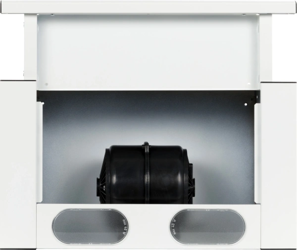 Вытяжка встраиваемая Elikor Интегра 50П-400-В2Л белый управление: кнопочное (1 мотор)