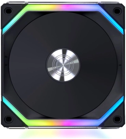 Вентилятор для корпуса Lian-Li Uni Fan SL Wireless 120 ARGB 120х124.5x28 черный 4-pin 28.5дБ (упак.:3шт) (G99.12SL1W3B.R0) Ret