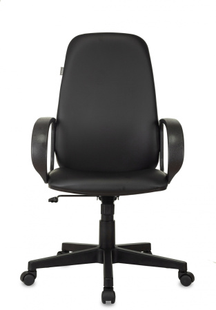 Кресло руководителя Бюрократ CH-808AXSN черный Or-16 эко.кожа крестов. пластик