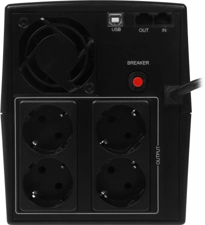 Источник бесперебойного питания Ippon Back Basic 1500 Euro 900Вт 1500ВА черный