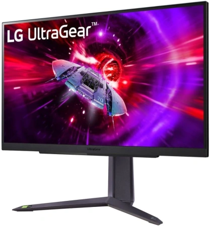 Монитор LG 27" 27GR75Q-B IPS QHD чер HDMI DP USB HAS 144Hz 300cd Ex