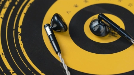 Наушники вкладыши Fiio FF5 1.2м черный проводные в ушной раковине