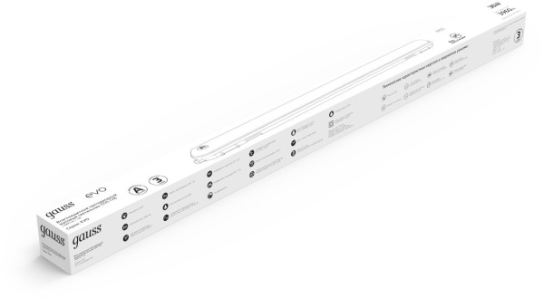 Светильник Gauss 864425236A 36Вт 4000K серый