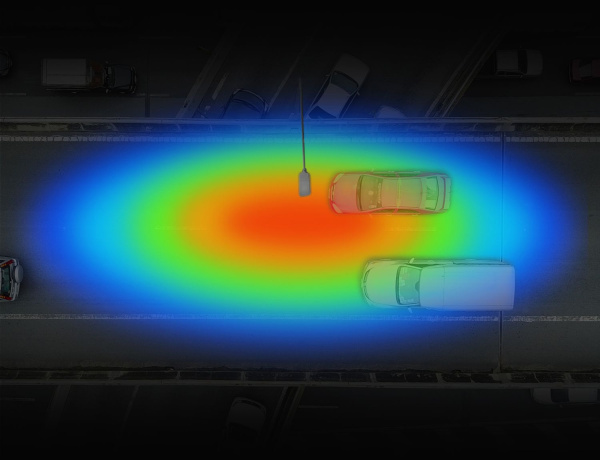 Светильник консольный Gauss 629534320 120Вт ламп.:168шт черный