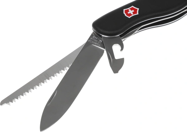 Нож перочинный Victorinox Forester (0.8363.3) 111мм 12функц. черный карт.коробка