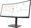Монитор Lenovo 34" ThinkVision T34w-30 черный VA LED 21:9 HDMI матовая HAS Piv 3000:1 350cd 178гр/178гр 3440x1440 60Hz DP QHD USB 9.5кг