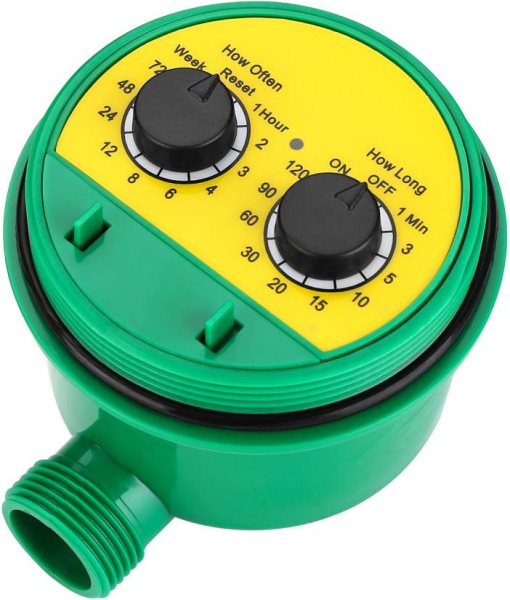 Таймер Deko DKIT01 1" зеленый желтый (065-0947)