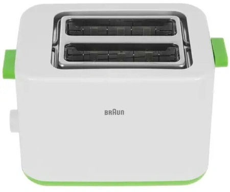 Тостер Braun HT1010GR 900Вт белый/зеленый