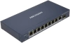 Коммутатор Hikvision DS-3E0510HP-E 9G 1SFP 6PoE+ 110W неуправляемый
