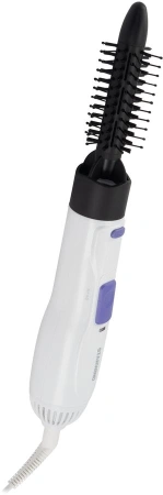 Фен-щетка Starwind SHP8502 1000Вт белый/фиолетовый