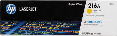 Картридж лазерный HP 216A W2412A желтый (850стр.) для HP MFP M182/ M183