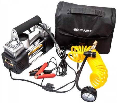 Автомобильный компрессор Swat SWT-306 шланг 5м