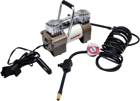 Автомобильный компрессор Качок К90X2C 57л/мин шланг 5.5м