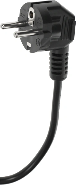 Шнур питания Lanmaster LAN-PP13/SHA-0.5-BK C13-Schuko проводник.:3x0.75мм2 0.5м 220В 10А черный