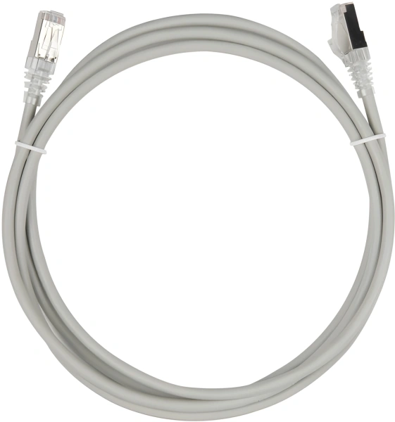 Патч-корд WRline WR-PC-RJ45-FTP-5E-2-GY FTP RJ-45 вил.-вилка RJ-45 кат.5E 2м серый LSZH